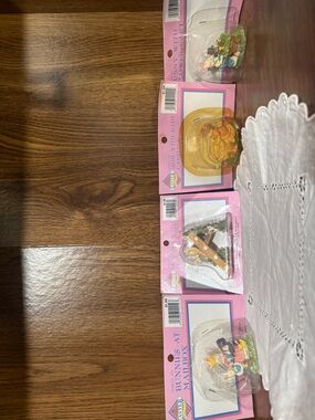 Easter Village- Porcelain bunny figurines